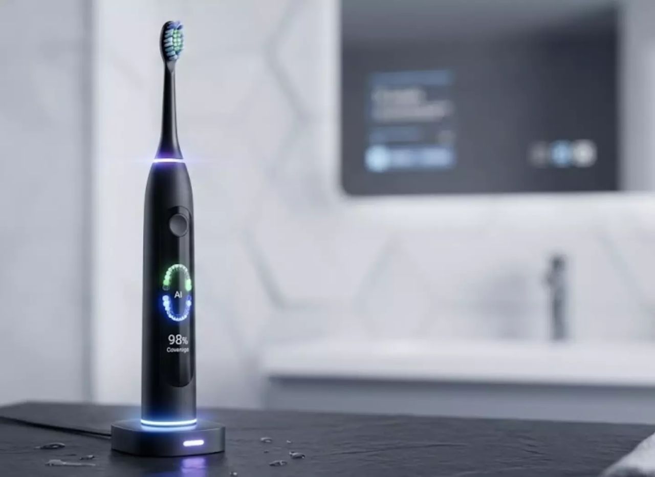 Inteligența Artificială în baie: Cum îți schimbă periajul periuțele cu AI?